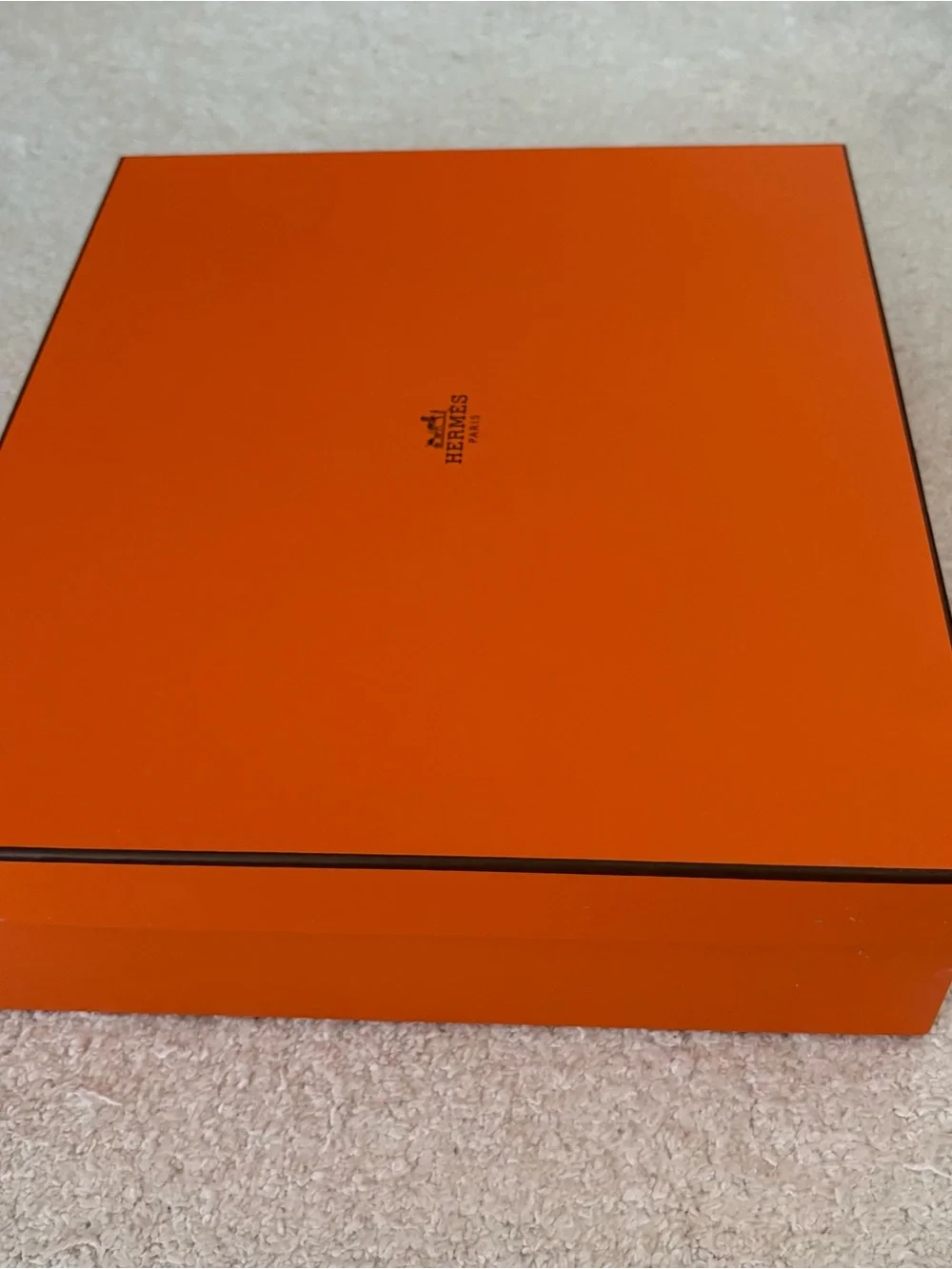 Hermès Orange Signature Gift Box